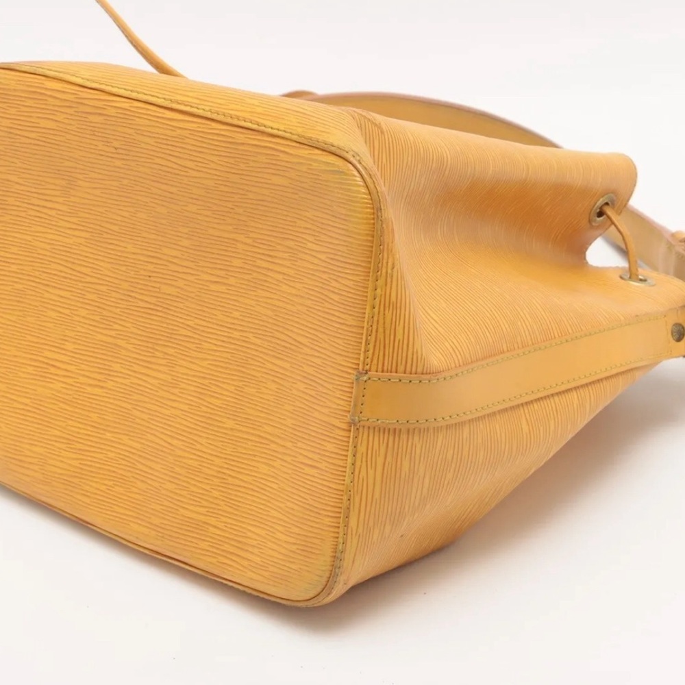 Louis Vuitton Petit Noe Epi Tassili Yellow Shoulder Bucket Bag M44109 - Picture 3 of 12
